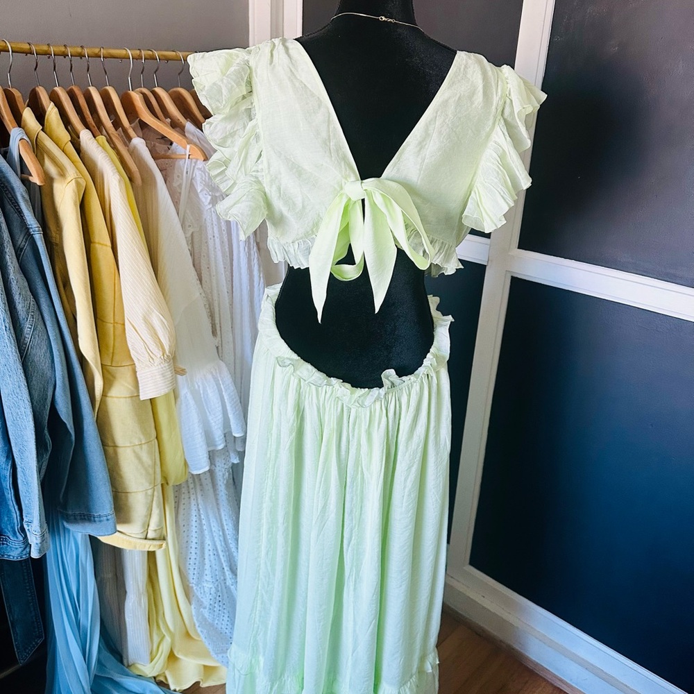 H&M Maxi Ruffle Dress - Picture 6 of 6